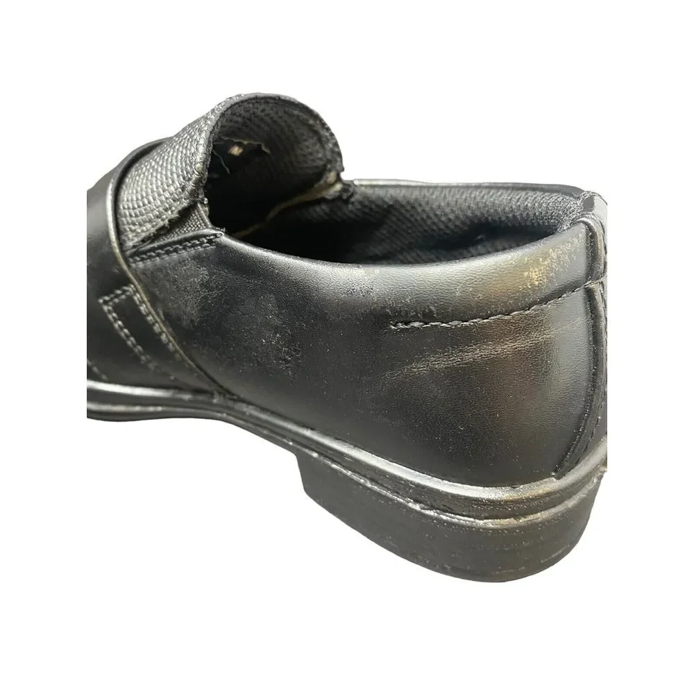 Deer Stags Kid's 1-M Bold Slip On Dress‎ Shoes Comfort Loafer Oxfords Black NEW
